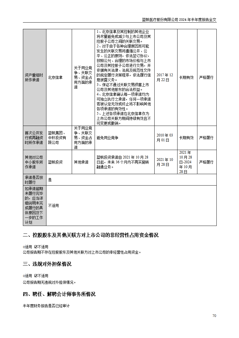 bob电竞竞技
医疗股份有限公司2024年半年度报告_70