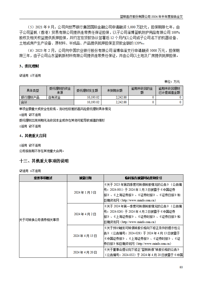 bob电竞竞技
医疗股份有限公司2024年半年度报告_83