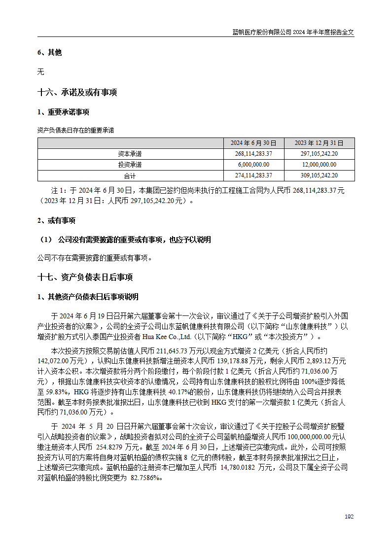 bob电竞竞技
医疗股份有限公司2024年半年度报告_192